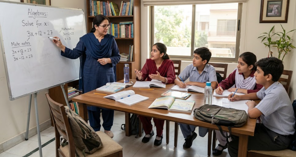 Prepare for school tests and final exams with Cambridge Home Tutors in BOR Society Lahore through structured lessons and personalized academic guidance.