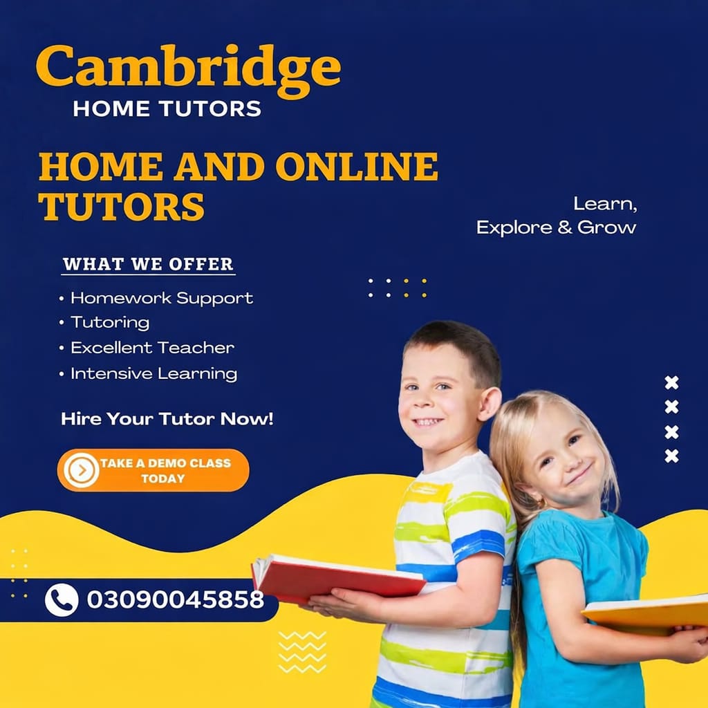 Dedicated Home Tutors in DHA Phase 3 Karachi