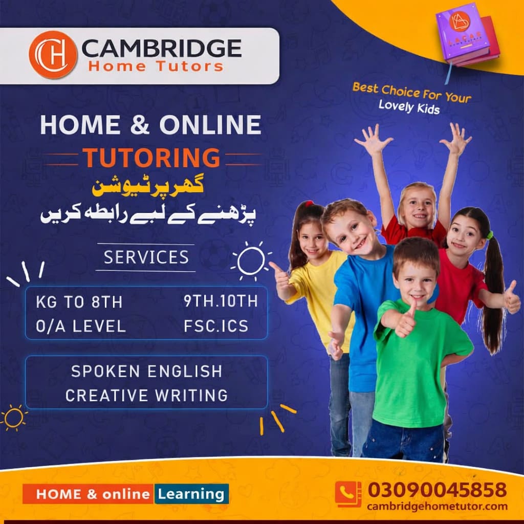 Male Female Home Tutors in Askri 10 Lahore Expert Home Tutors in Askri 10 Lahore