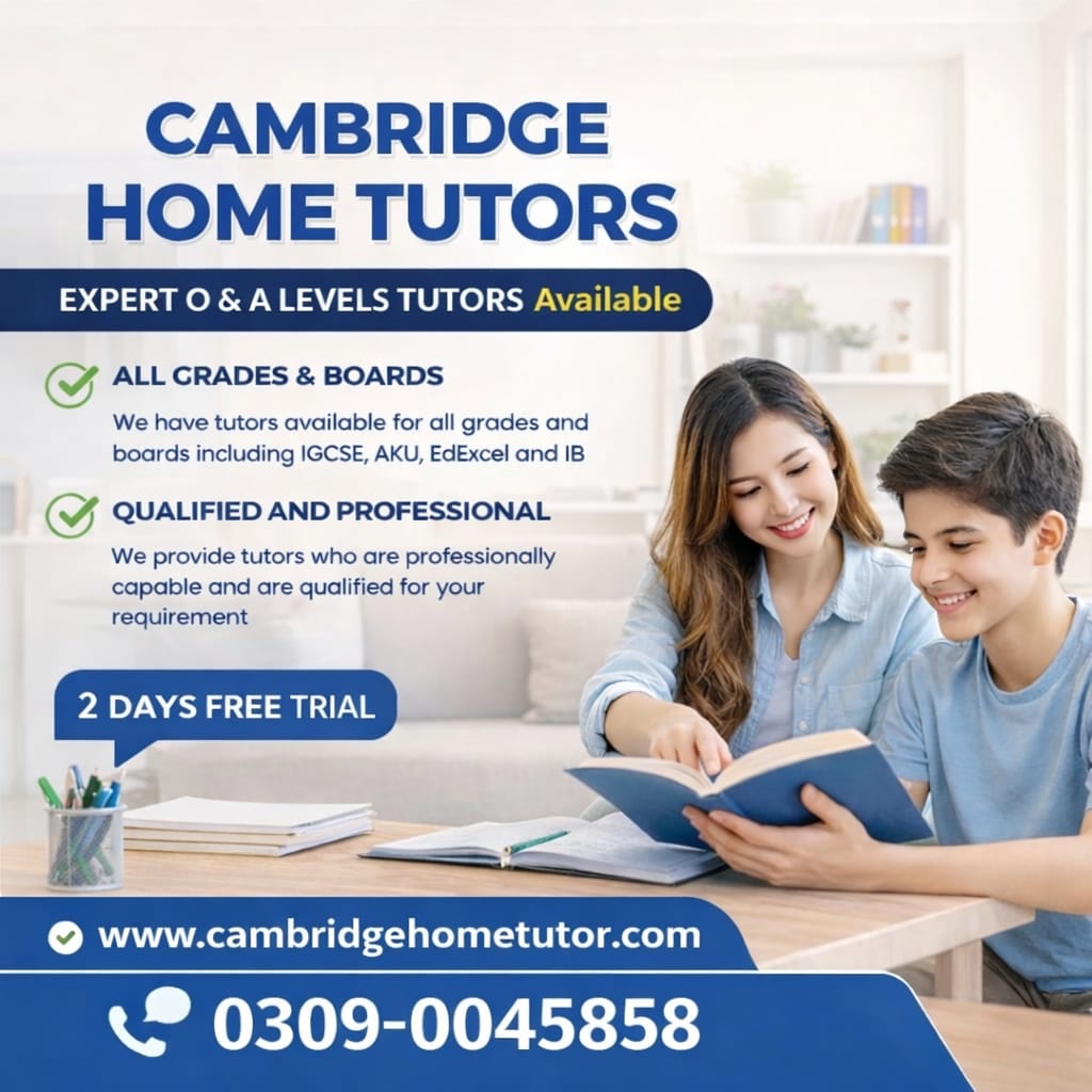 Expert home tutors in Landhi, Karachi support O Level, A Level, Matric, Intermediate, and primary classes. Trusted Home Tutors in Karachi provide personalized Home Tuition in Karachi that improves concepts, boosts confidence, and prepares students for exams at home.